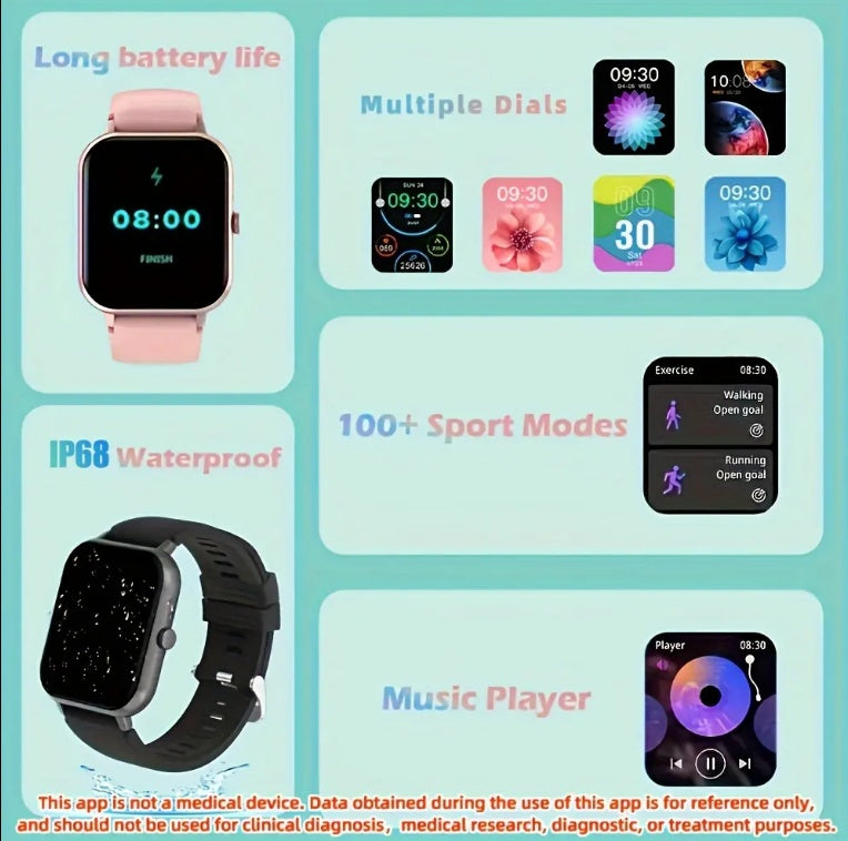 ZL54CJ Square Smartwatch